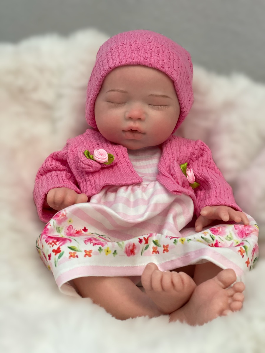 13,7 cala 35 cm Całe Ciało Mię – Reborn Baby Doll Silicone Realistic recenzja i cena