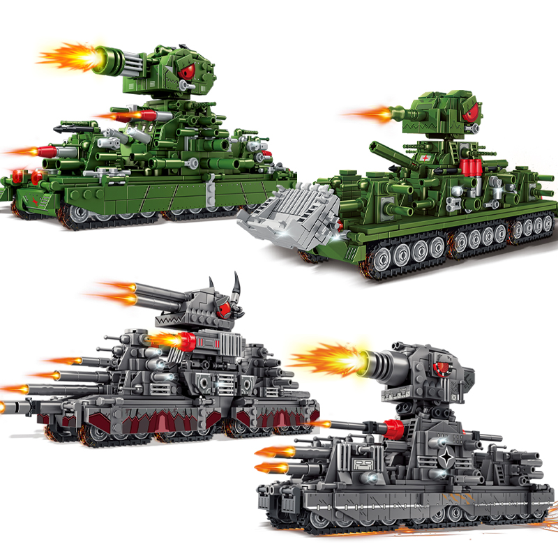 Zestaw klocków konstrukcyjnych – Lego Compatible Military Tank recenzja i cena