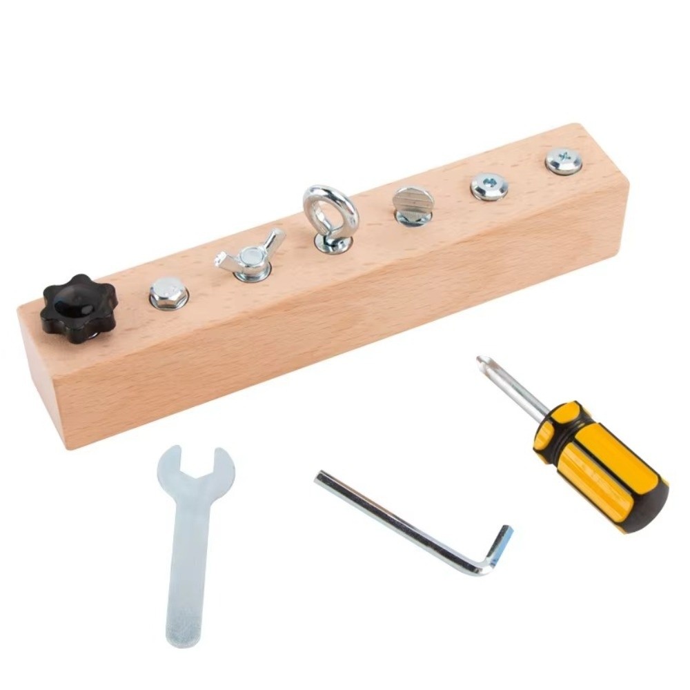 Nowa przenośna tablica Montess – Montessori Wooden Busy Board Toddler recenzja i cena