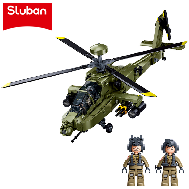 Sluban M38‑B1536 Boeing AH‑64D – Lego Compatible Military Tank recenzja i cena