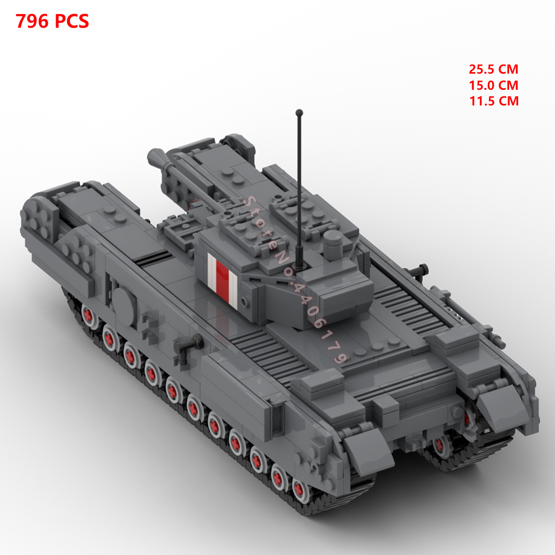 Gorąca wojskowa ii wojna świat – Lego Compatible Military Tank recenzja i cena